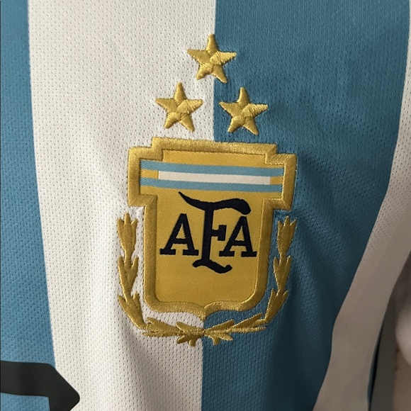 FA Blue and White Kids Matching Set Lionel Messi size 8 - Picture 4 of 7